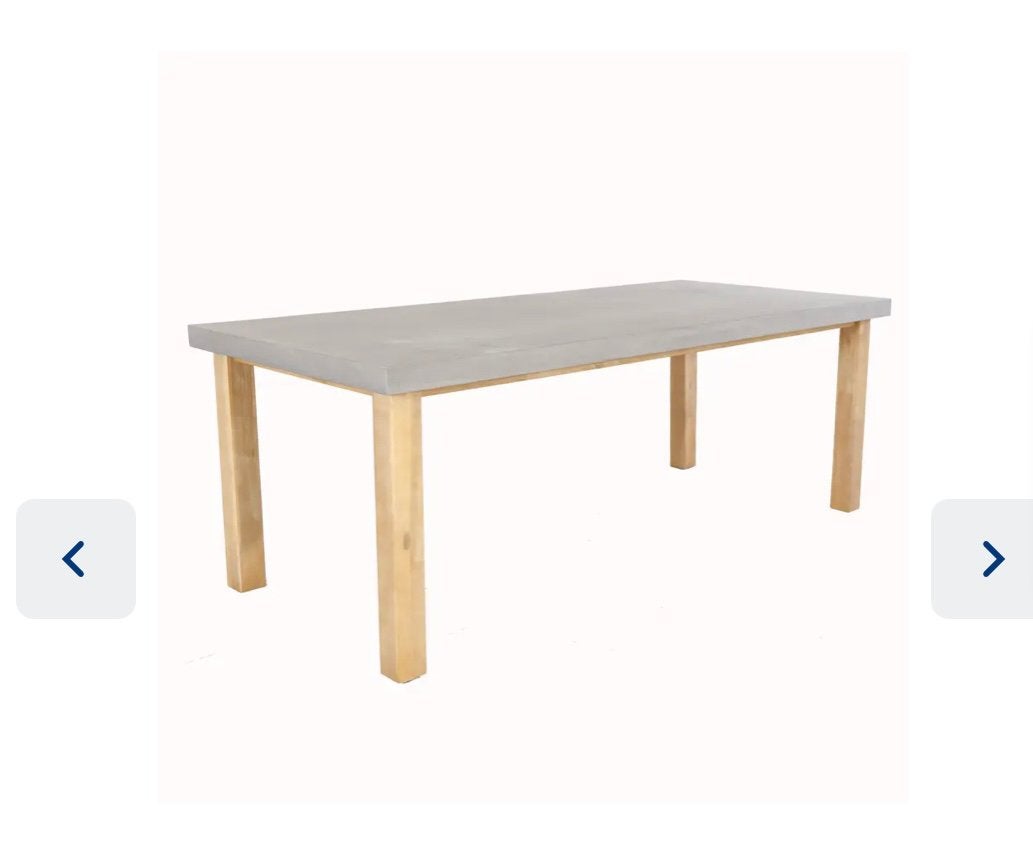 Tuintafel, Tuin en Terras, Ophalen, Gebruikt, Rechthoekig