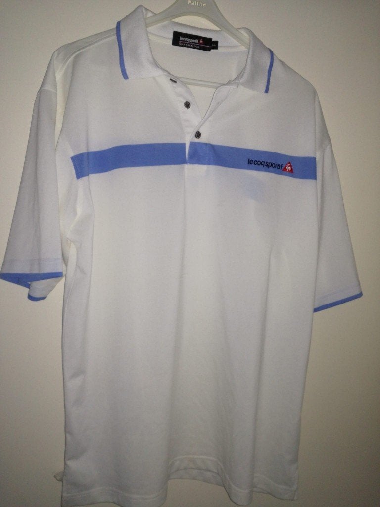 Zeldzame collectors item Lecock sportif polo Shirt vintage, Kleding | Heren, Ophalen of Verzenden, Zo goed als nieuw, Maat 56/58 (XL)