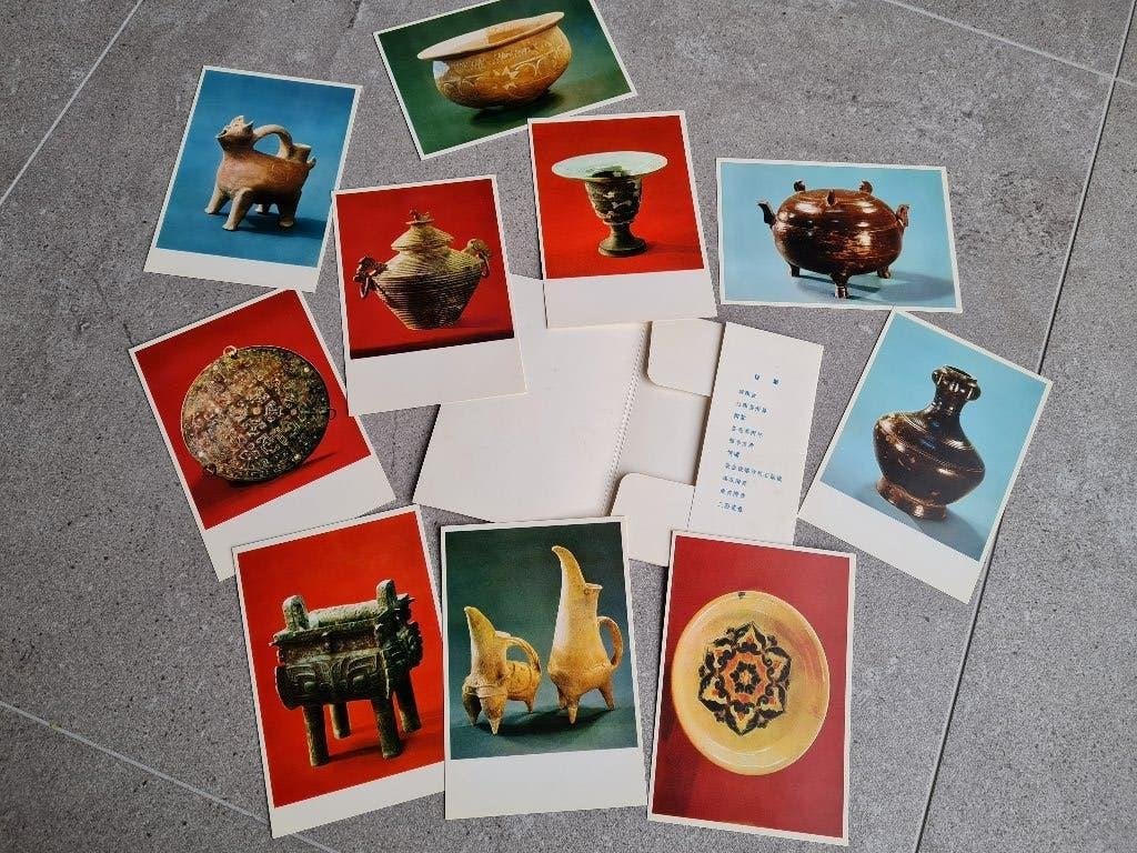 Setje van 9 ansichtkaarten uit China, Ophalen of Verzenden, 1960 tot 1980