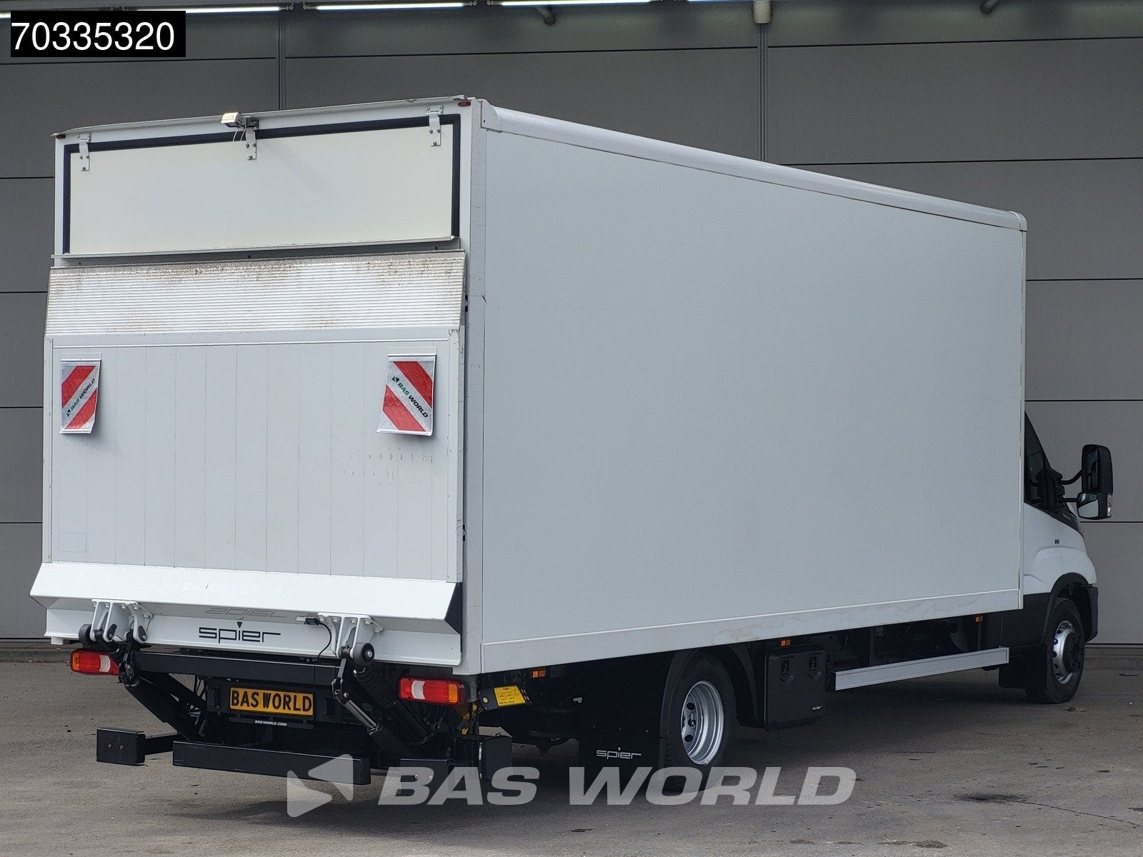 Iveco Daily 72C21 3.0L Automaat 1000KG Laadklep Luchtvering, Automaat, Stof, Gebruikt, Euro 6