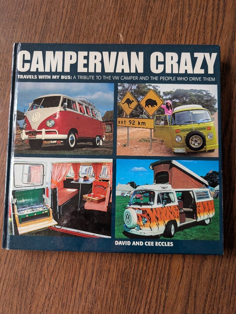 Boek Campervan Crazy over VW-bussen, Boeken, David Eccles, Ophalen of Verzenden, Zo goed als nieuw, Volkswagen