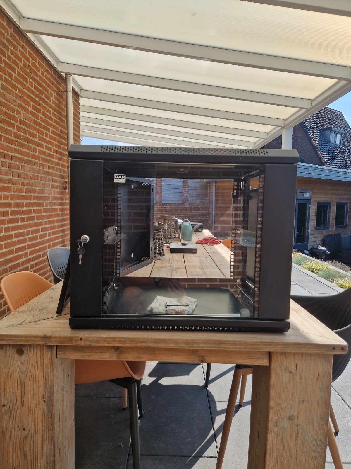 DAP Audio 19 inch rackkast, Muziek en Instrumenten, Ophalen, Zo goed als nieuw, Speaker of Versterker