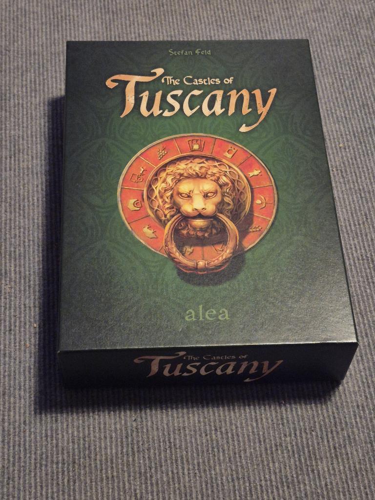 The Castles of Tuscany, Stefan Feld, Hobby en Vrije tijd, Een of twee spelers, Ophalen, Nieuw