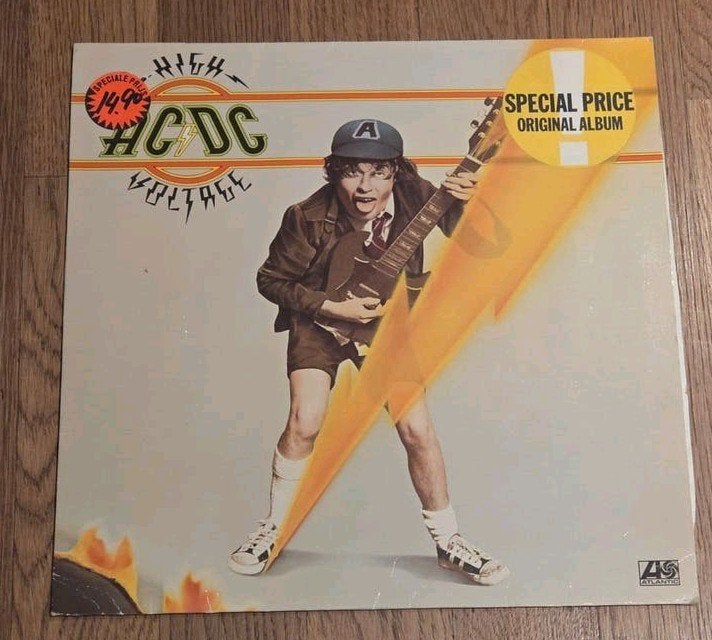 AC/DC - High Voltage LP (Gebruikte staat), LP, Gebruikt, Hard Rock, Ophalen of Verzenden
