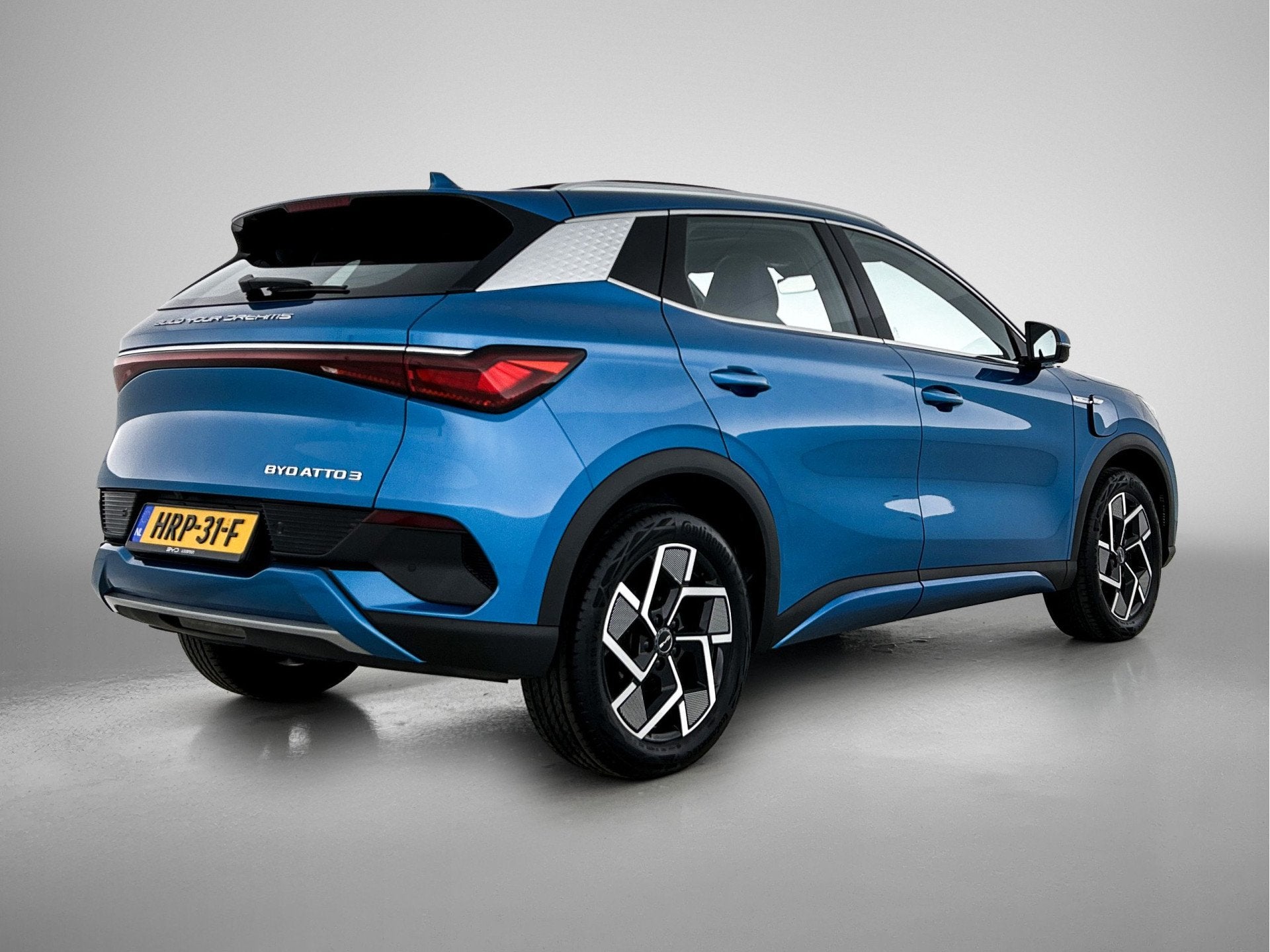 BYD ATTO 3 Comfort 60 kWh | Origineel NL! | Schuif/kanteldak, Gebruikt, 38 min, Blauw, Automatische klimaatregeling