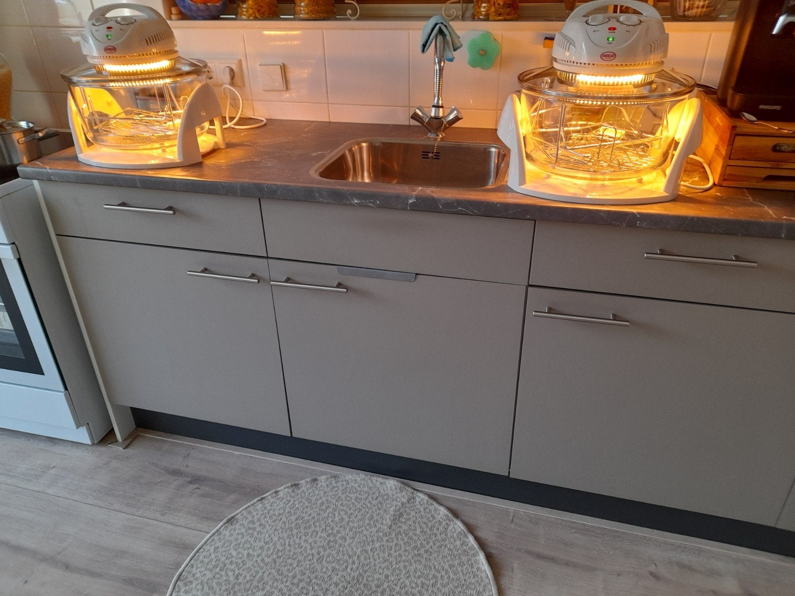 hetelucht oven 2x, Ophalen, 25 tot 50 cm, 50 tot 100 cm