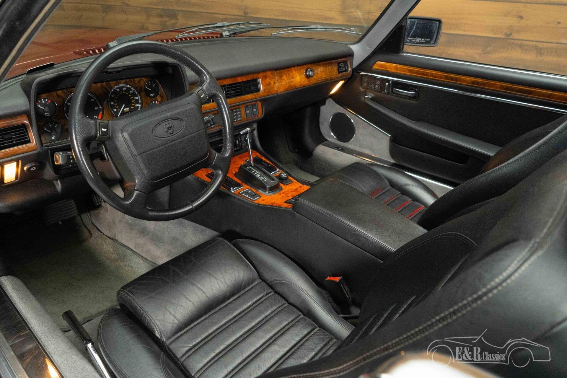 Jaguar XJS Cabriolet | 1992, Automaat, Zwart, Cabriolet, Leder