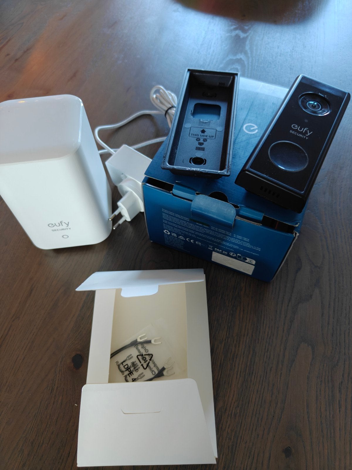 Eufy video deurbel met homebase, Ophalen