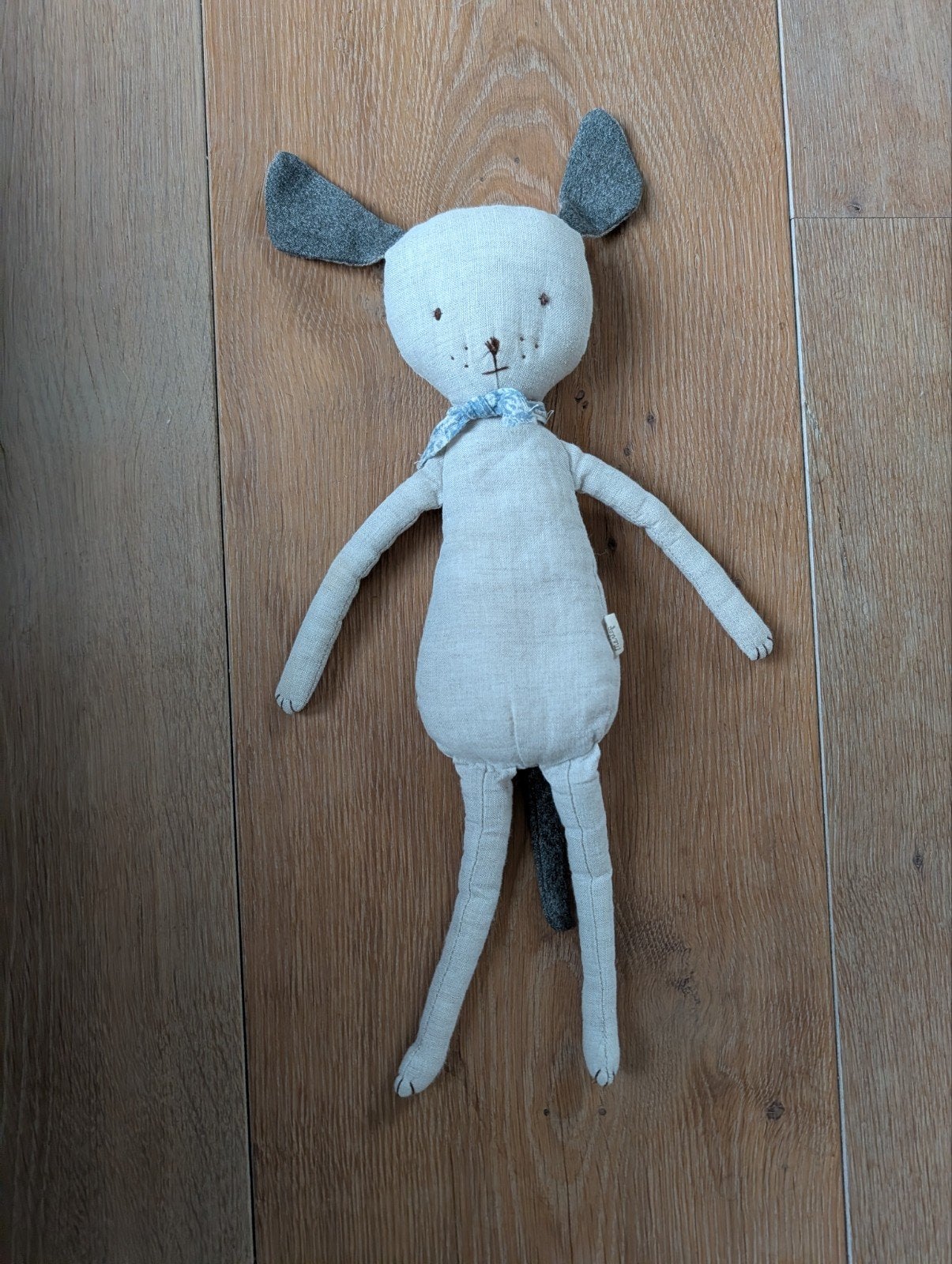 Maileg Best Friends Dog, Kinderen en Baby's, Ophalen of Verzenden, Zo goed als nieuw, Beige, Middelgroot (20 tot 80 cm)