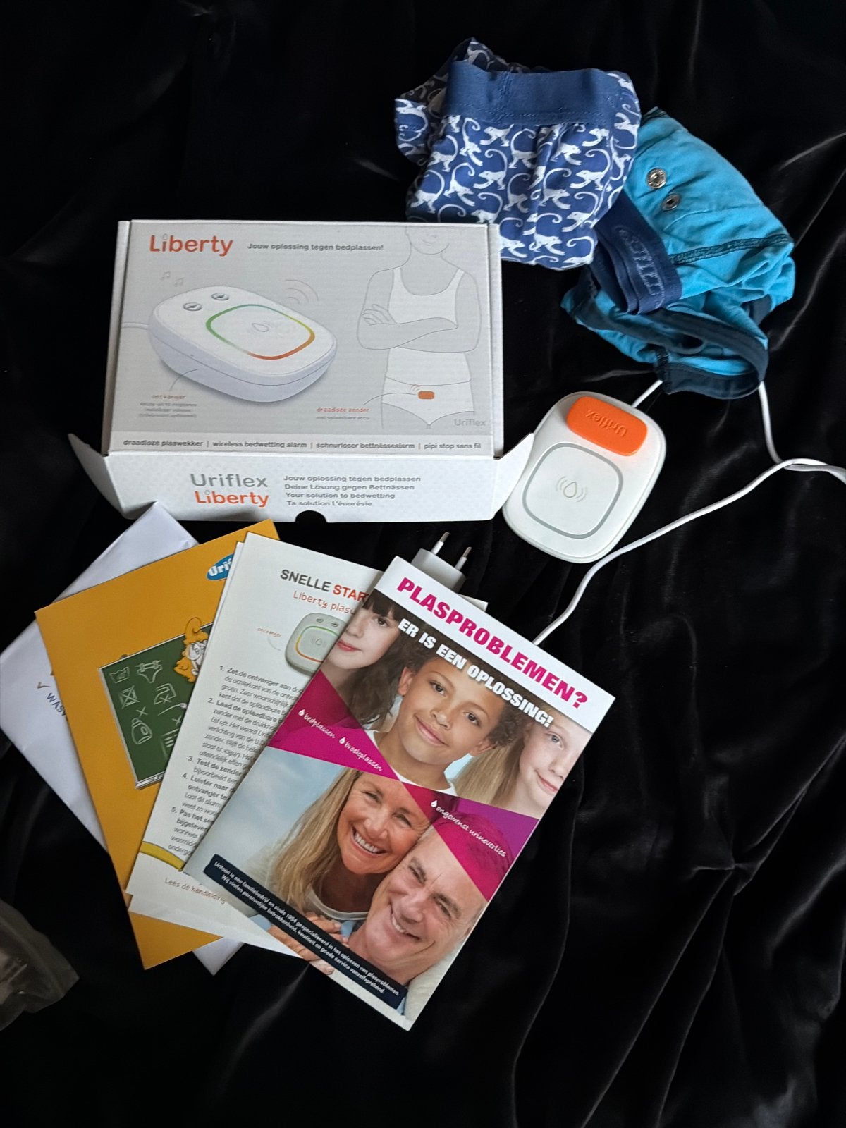 Urifoon Liberty plaswekker - Jouw oplossing tegen bedplassen, Ophalen of Verzenden, Zo goed als nieuw