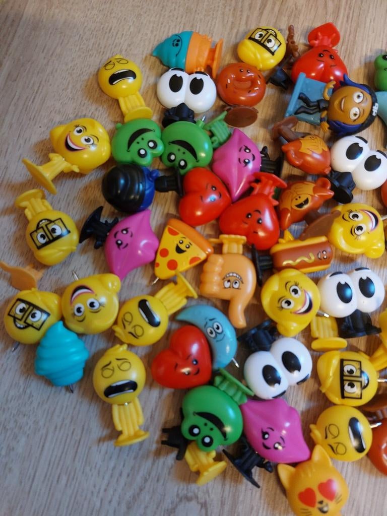 De emoji film poppetjes, Verzamelen, Supermarktacties, Ophalen of Verzenden