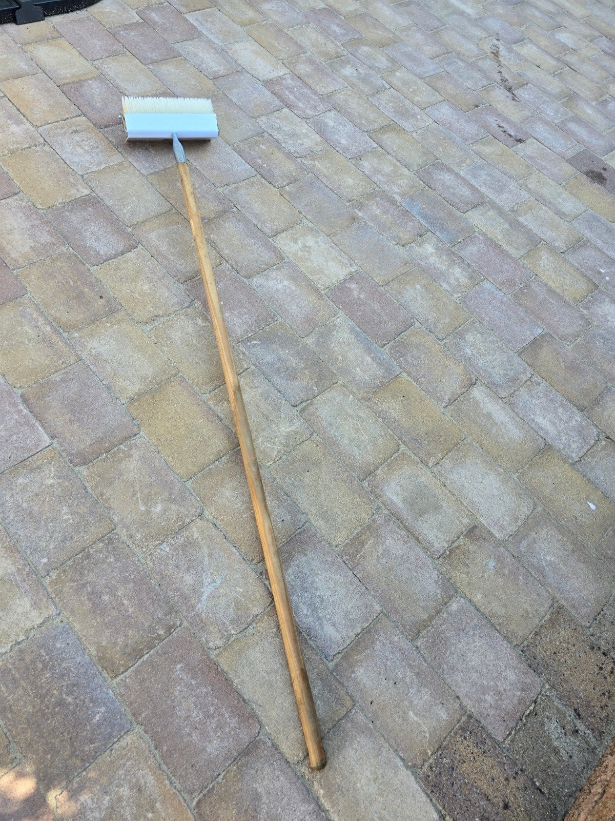 Egaliseer roller en prikschoenen voor vloer, Ophalen
