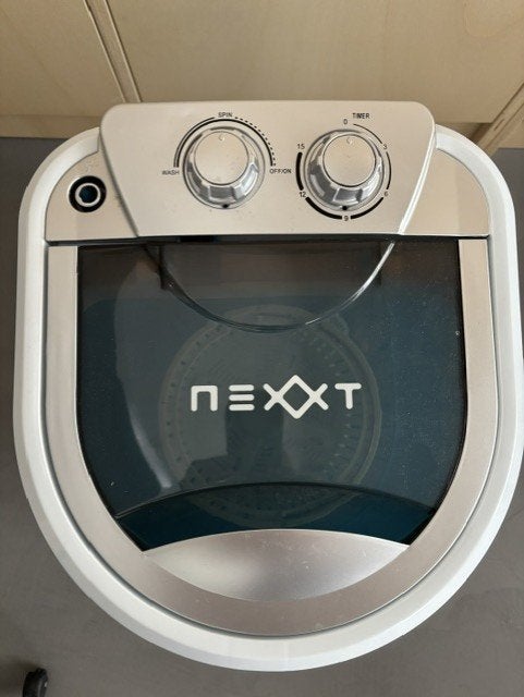 Campingwasmachine Nexxt zgan, Ophalen, Zo goed als nieuw