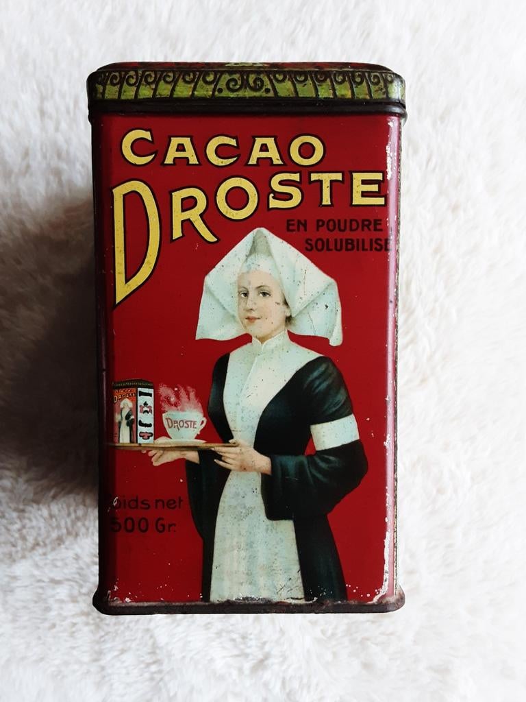 DROSTE CACAO , HAARLEM , EXPORT FRANS., Ophalen of Verzenden, Gebruikt, Overige, Droste