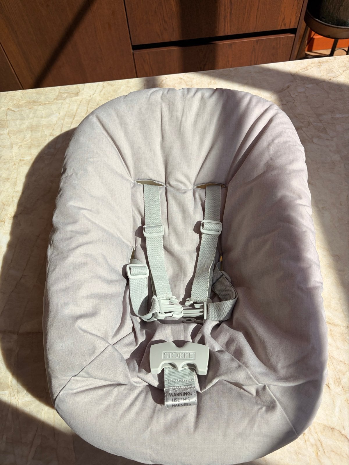 Stokke Tripp Trapp Newborn Set incl. Speelgoedhanger, Kinderen en Baby's, Ophalen of Verzenden, Zo goed als nieuw