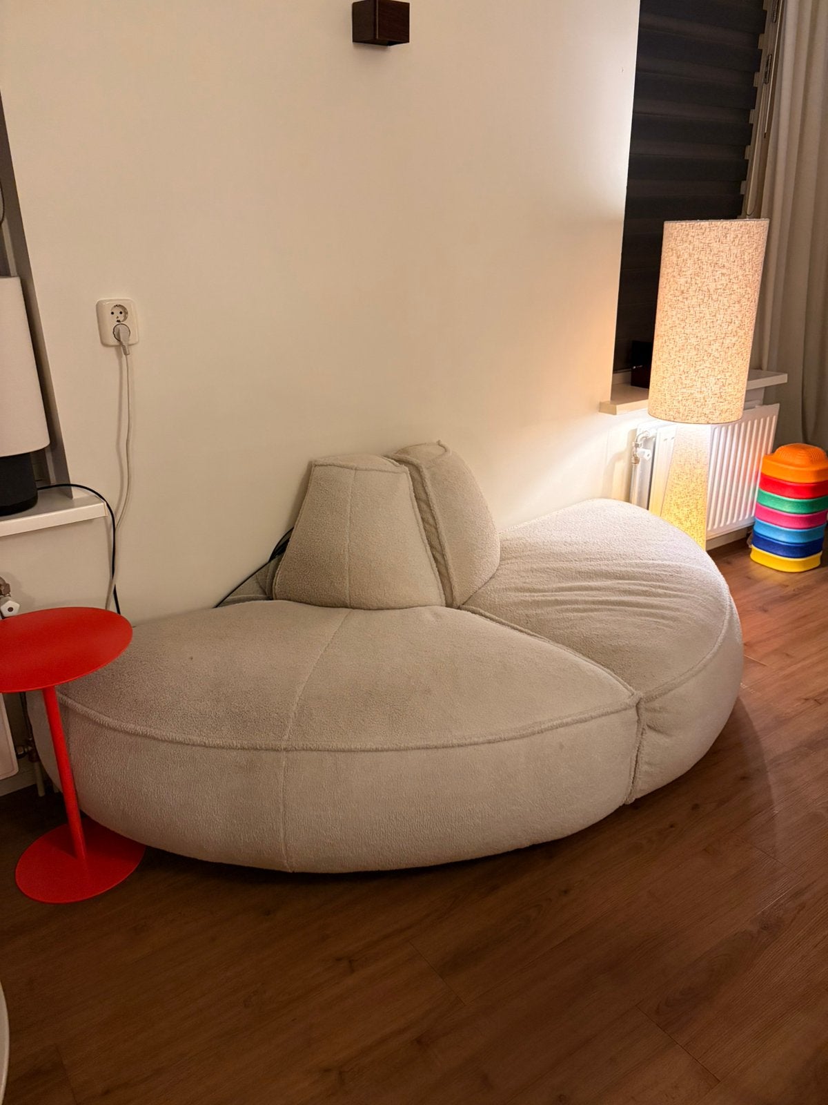 Zitmaxx bank delen 2 ronde gedeeltes, Ophalen, Gebruikt, Overige maten, 150 tot 200 cm