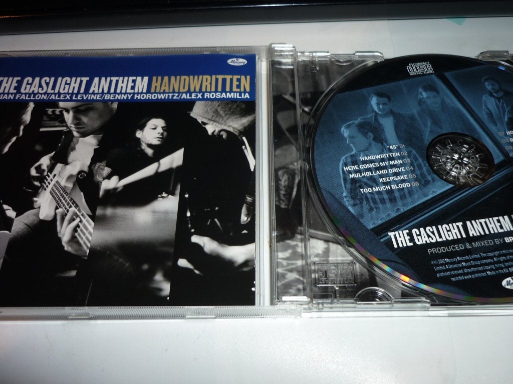 The Gaslight Anthem - Handwritten CD (Rock), Verzenden, Inclusief doosje, Zo goed als nieuw, Alternative Rock