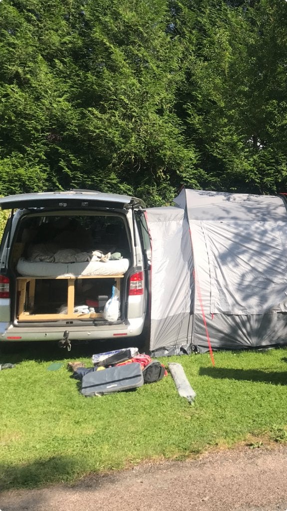Bustent, Ophalen, Gebruikt, Tot en met 2