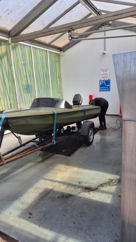 Speedbootje 3,5m met 9,9pk Mercury - Klaar voor het water!, Ophalen, Overige merken, Gebruikt, Minder dan 70 pk