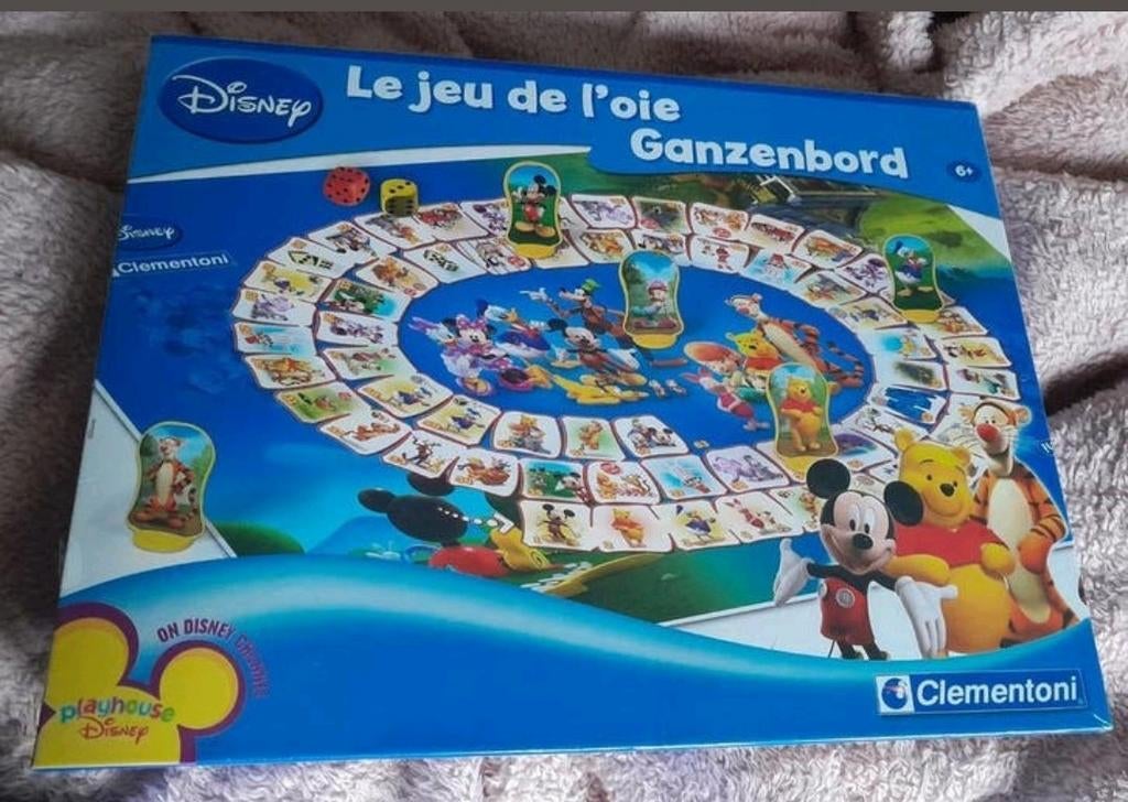 Disney Ganzenbord spel - Nieuw in verpakking!, Drie of vier spelers, Ophalen of Verzenden, Nieuw, Clementoni