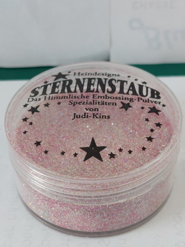 Embossing poeder rose glitter, Ophalen, Nieuw, Clearstamp