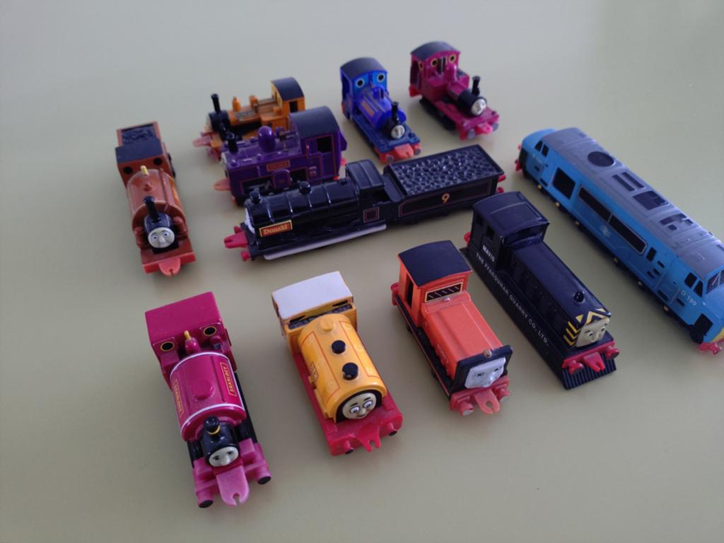 Thomas de Trein ERTL Vintage Die-cast Modellen Jaren '90, Ophalen of Verzenden, Gebruikt