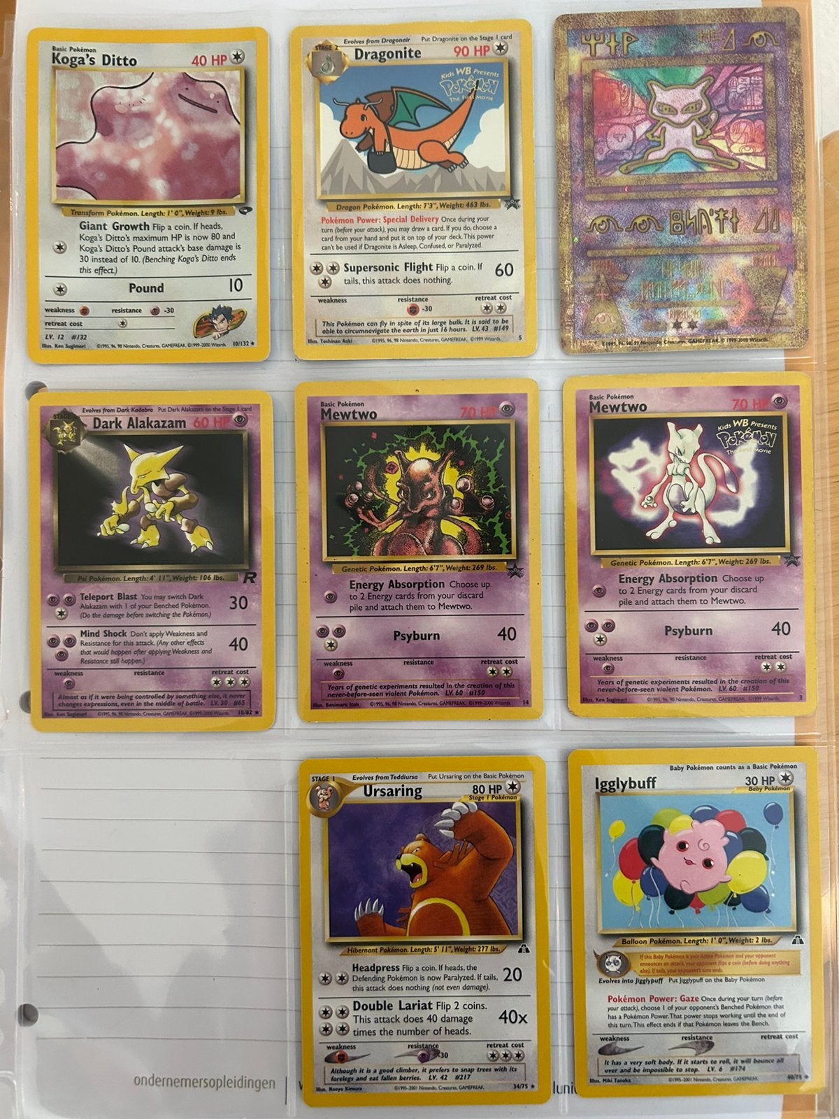 Verzameling originele Pokémon kaarten 1999–2001 |, Ophalen, Gebruikt, Meerdere kaarten