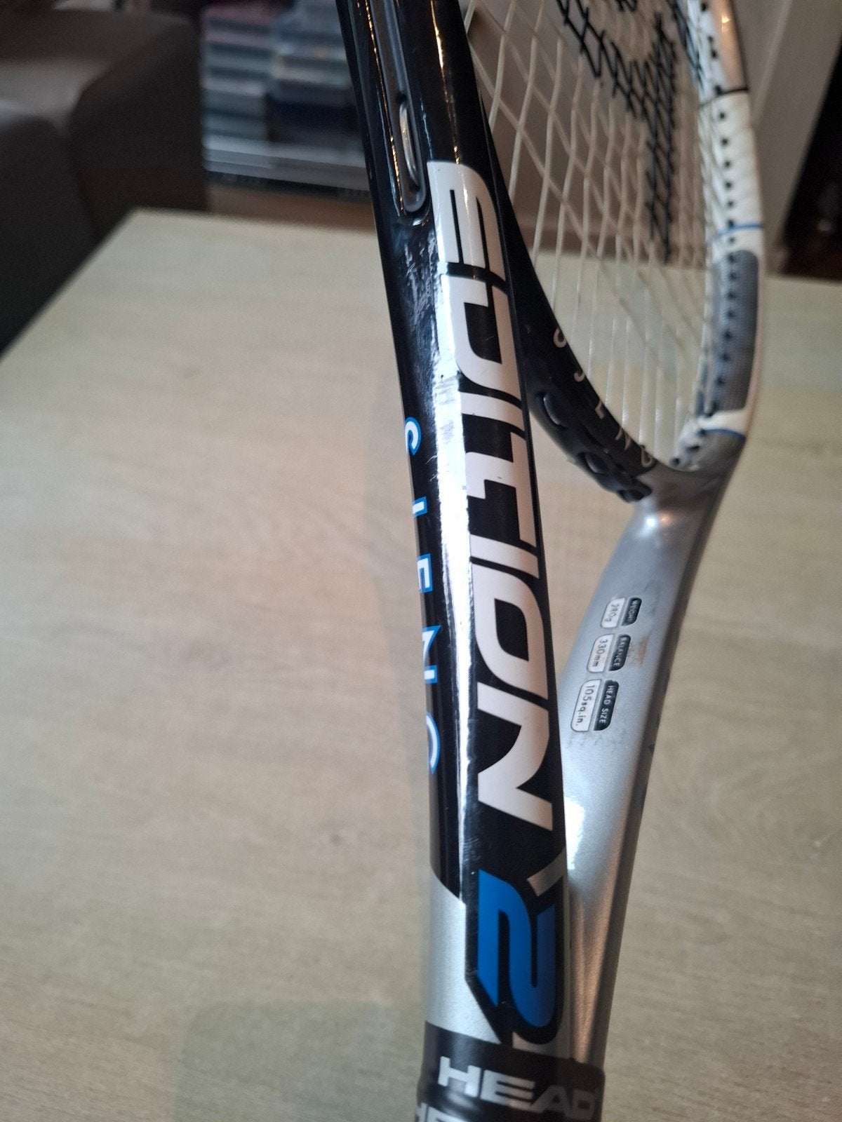 Sjeng Titaniun Tennisracket - 280g, L2., L2, Gebruikt, Head Sport GmbH, Ophalen of Verzenden