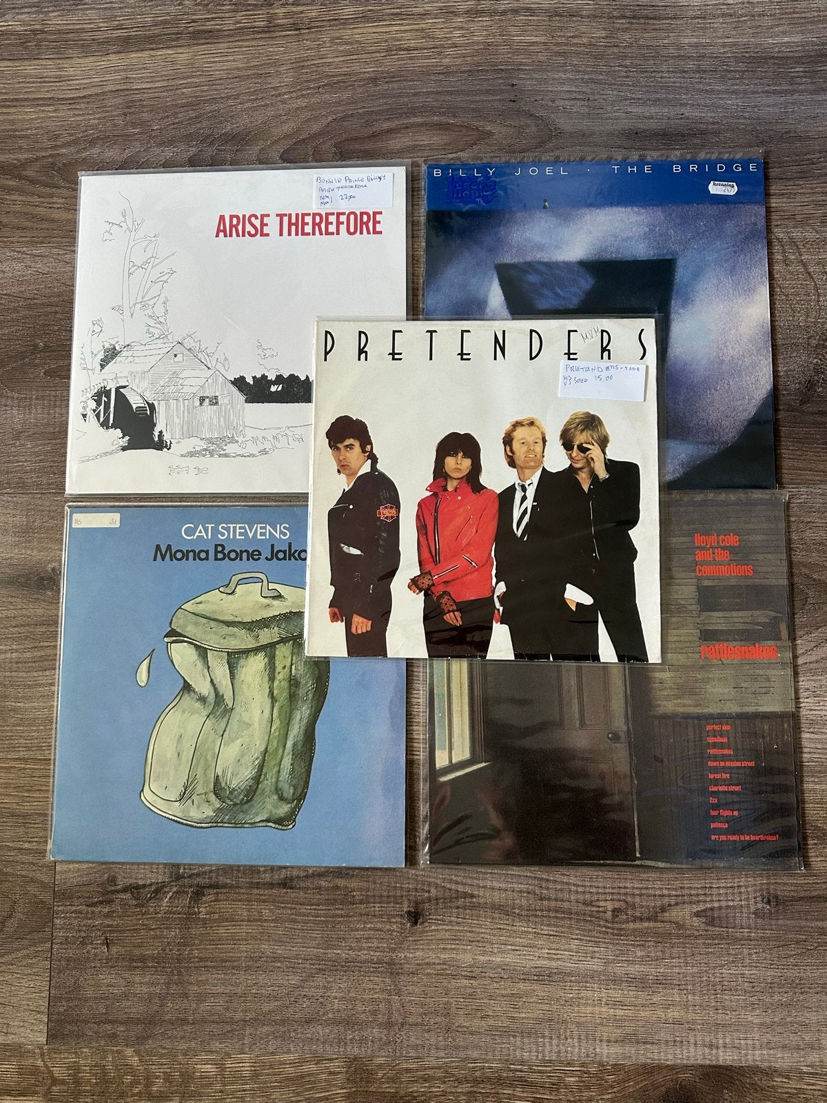 Diverse Pop/Rock LP's: Billy Joel, Pretenders, Cat Stevens, LP, Gebruikt, Pop, Ophalen of Verzenden