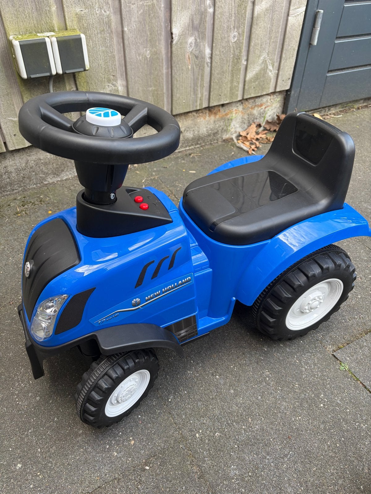 FALK Blauwe Tractor met Geluid en LED Licht, Ophalen, Gebruikt