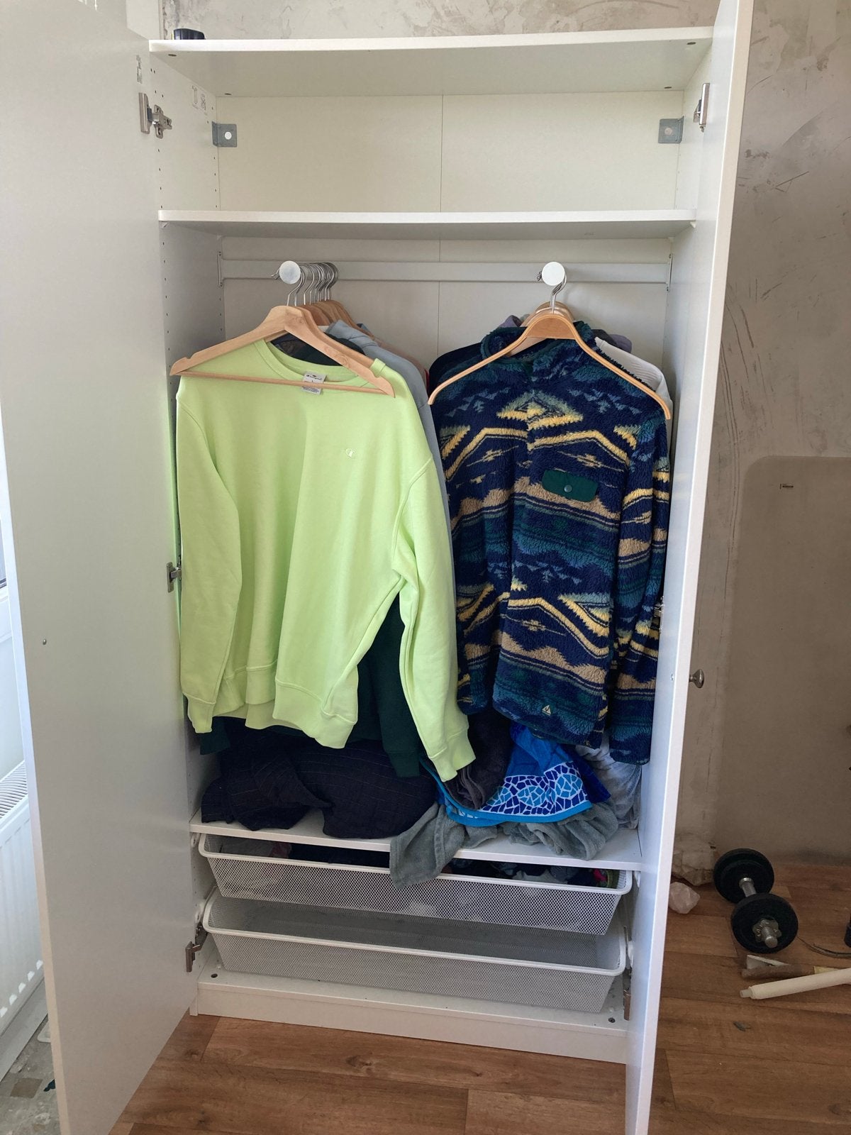Ikea pax kast met forsand deuren, Ophalen, Gebruikt, 200 cm of meer, 50 tot 100 cm
