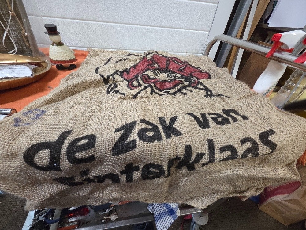 jute zak van sinterklaas, Ophalen of Verzenden, 'T Olde Gre-j, Info@toldegrej.nl, Endepoelstraat 20f Didam