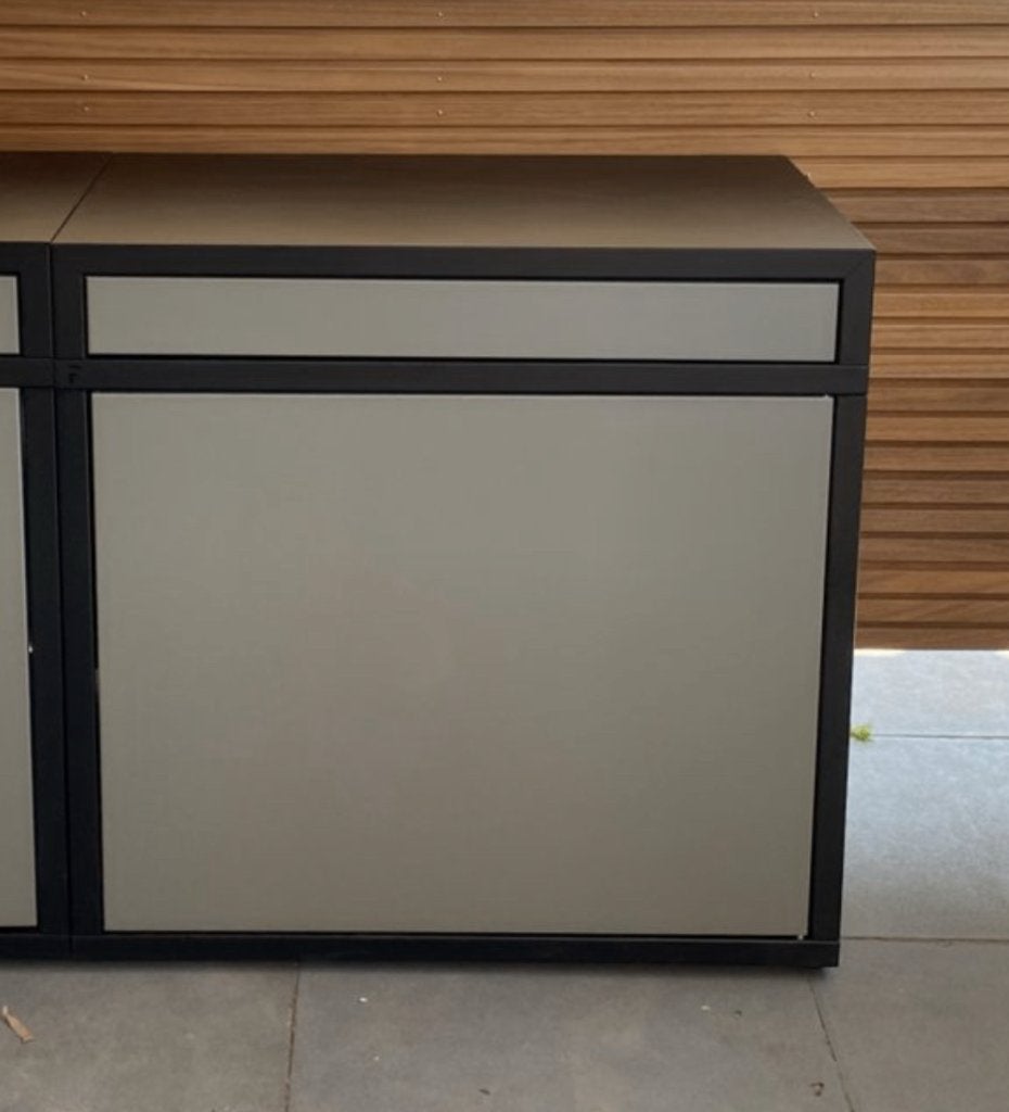 2x Forge Adour buitenkeuken modules - oud model Grijs/zwart, Tuin en Terras, Ophalen, Nieuw, Gas