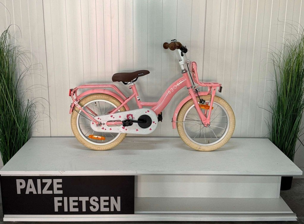 Stoere Sjoef 16 inch Meisjesfiets, 27974, Niet ingevuld, Terugtraprem, Niet ingevuld, Ophalen of Verzenden