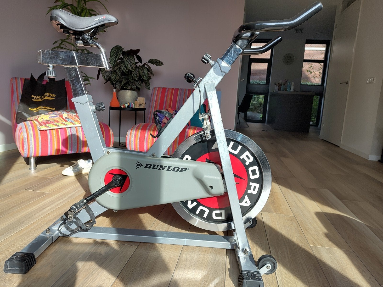 Dunlop Spinningfiets, Ophalen, Gebruikt, Spinningfiets, Metaal