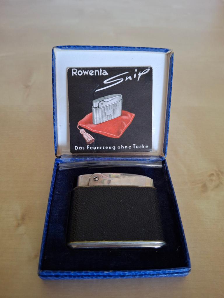 Vintage Rowenta Snip aansteker in originele doos, Ophalen of Verzenden, Zo goed als nieuw, Aansteker