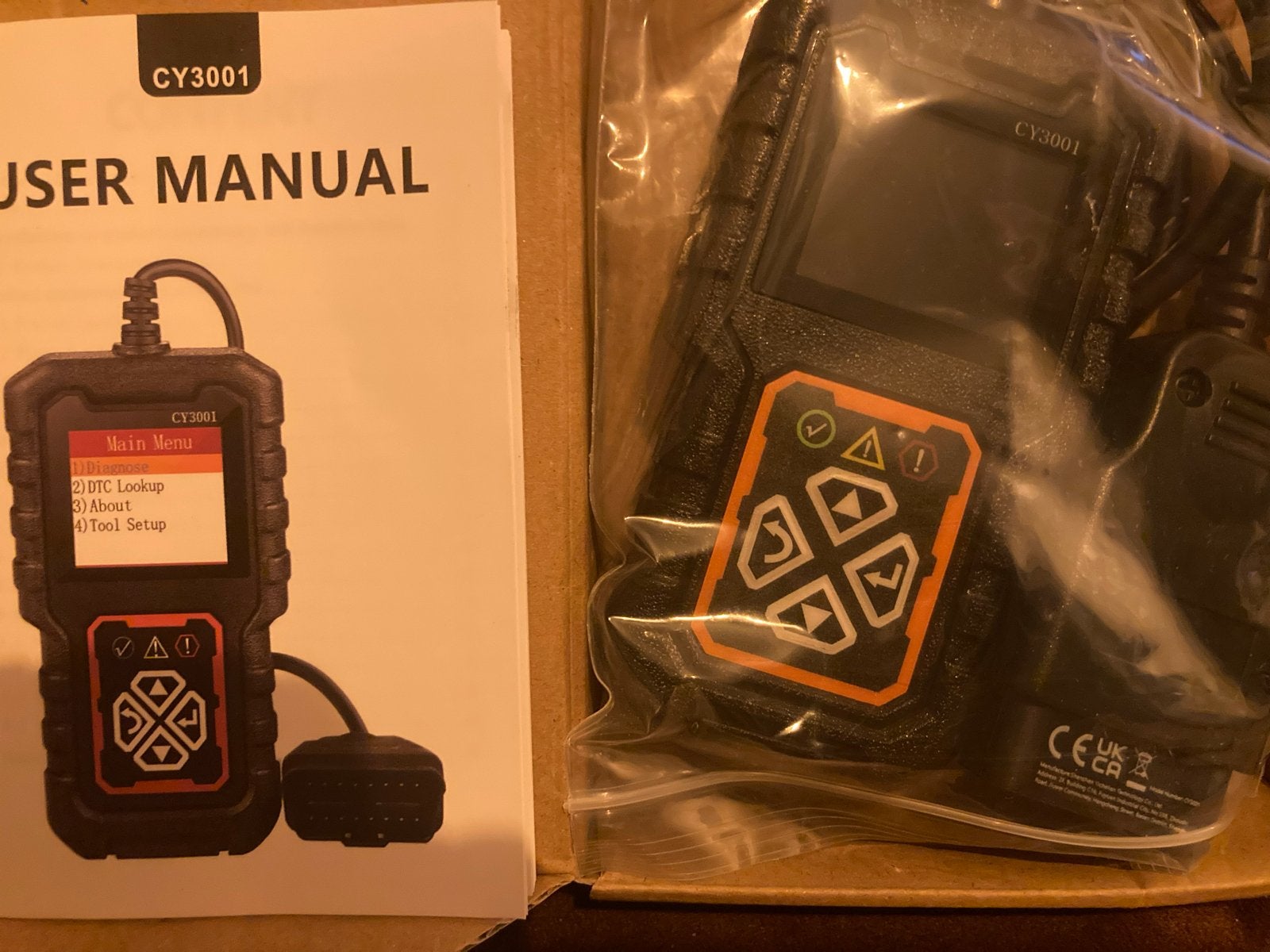 Nieuwe ODB2 Scanner CY3001 - Foutcodes Uitlezen/Verwijderen, Auto diversen, Ophalen of Verzenden, Nieuw
