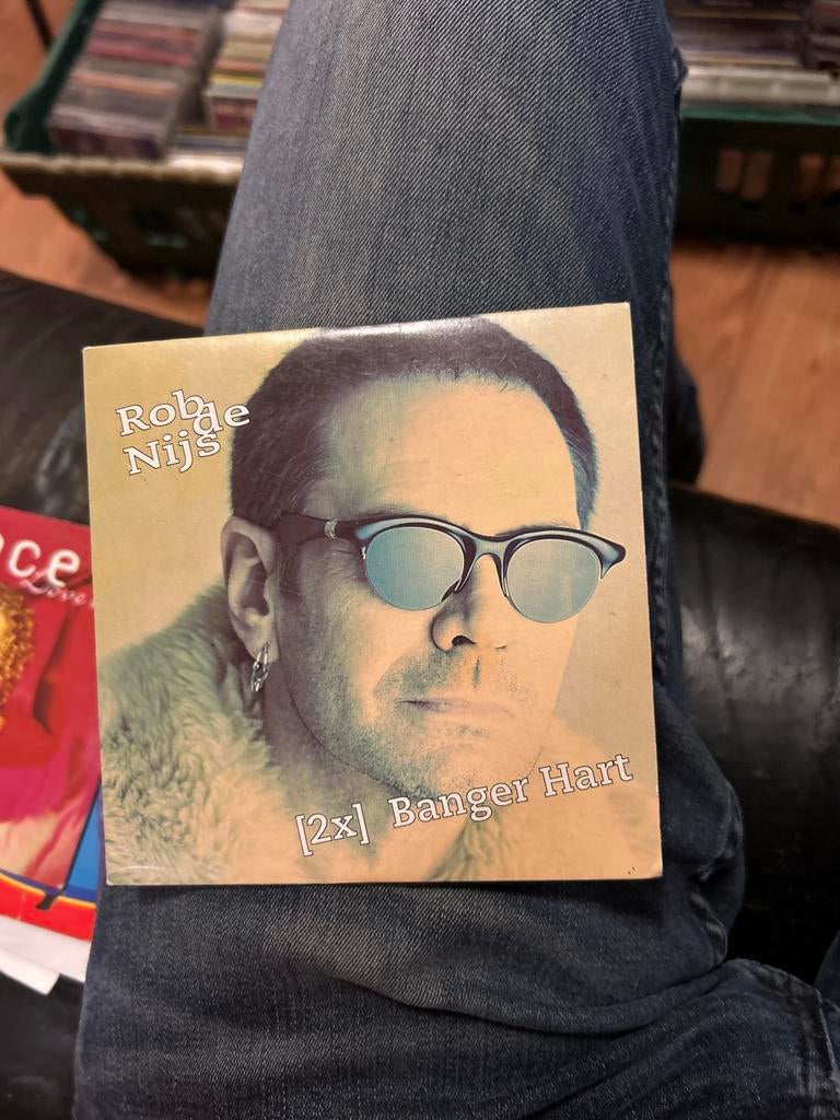 Rob de Nijs - Banger Hart CD Single, Ophalen of Verzenden, Gebruikt, Pop