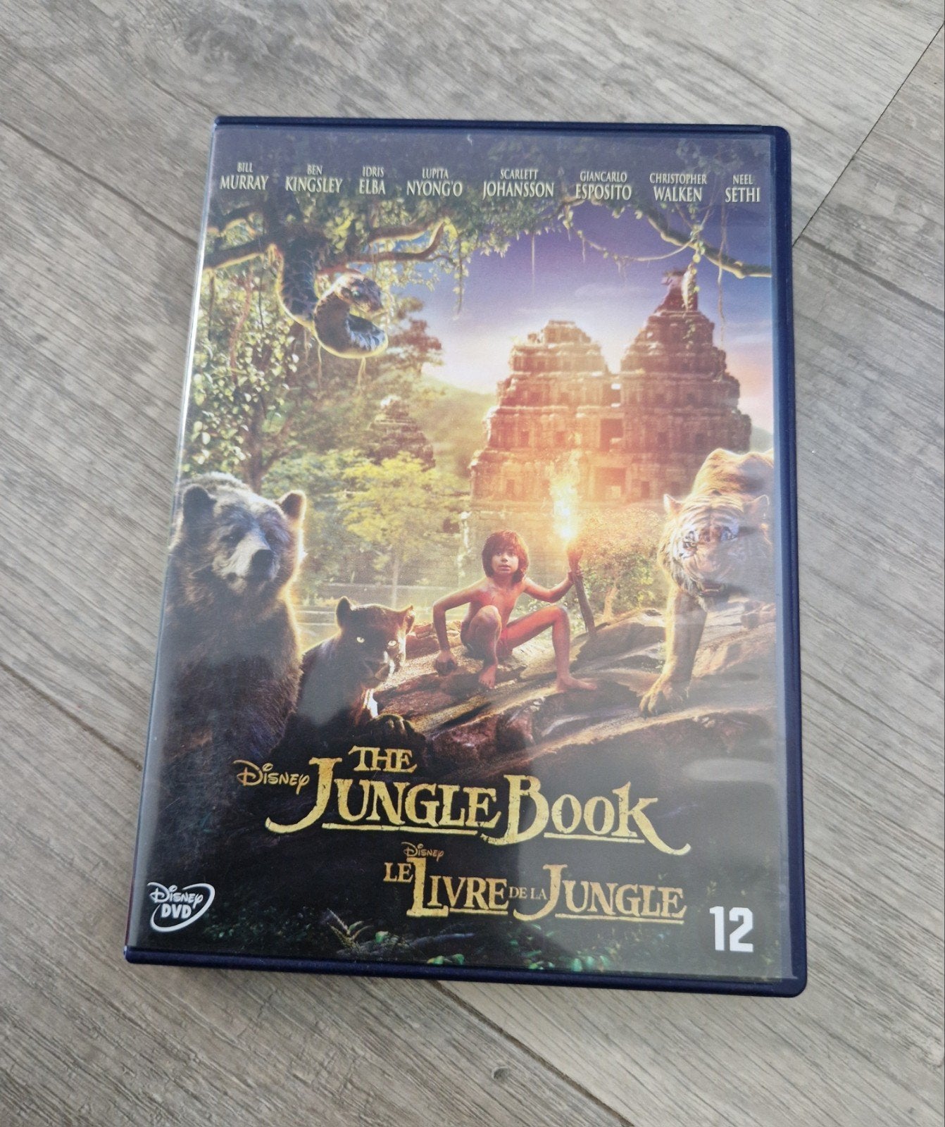 dvd film disney live action the jungle book kinderfilm, Ophalen of Verzenden, Overige figuren, Zo goed als nieuw, Overige typen