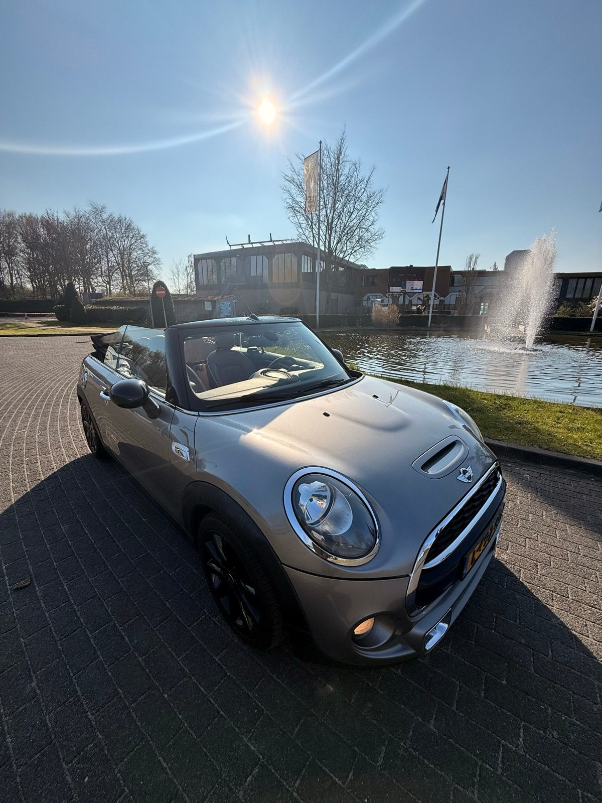 Mini Cooper S Cabrio 2.0 Champagne, Auto's, Mini, Particulier, Cabrio, Benzine, E, Cabriolet, Automaat, Geïmporteerd, Zilver of Grijs