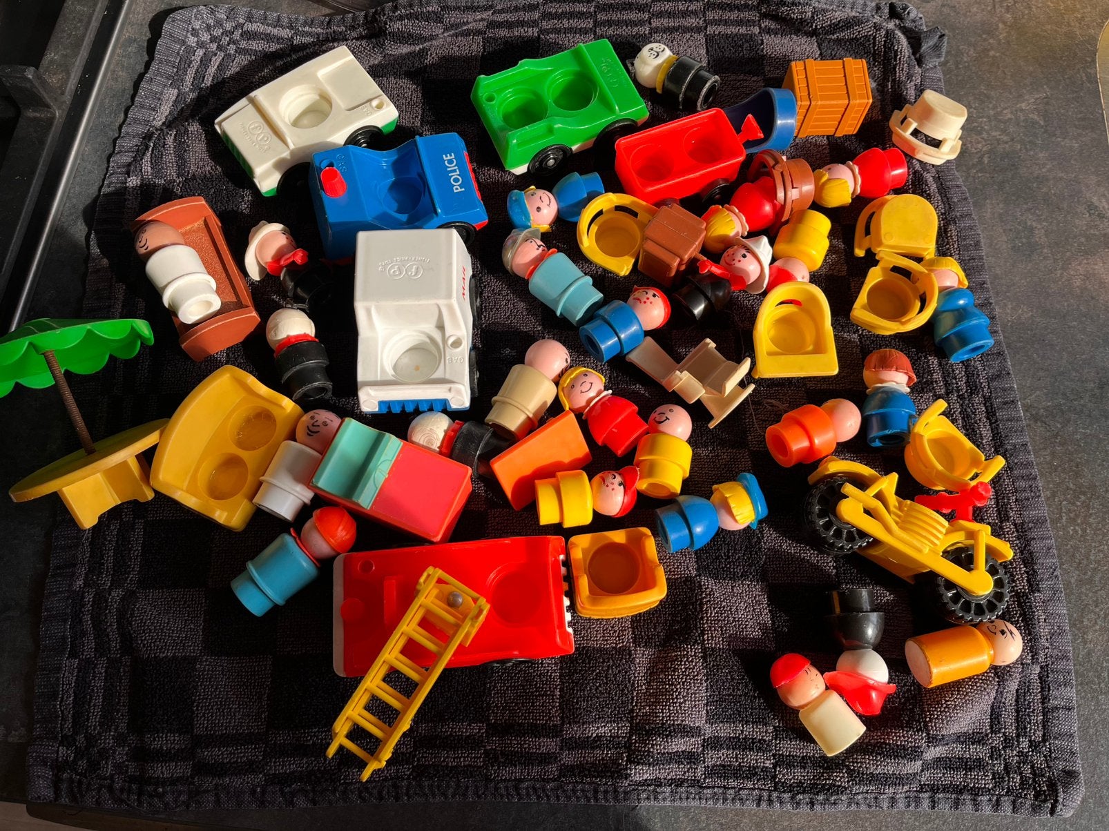 Partij Vintage Little People, Kinderen en Baby's, Speelgoed | Fisher-Price, Ophalen of Verzenden, Gebruikt, Overige typen