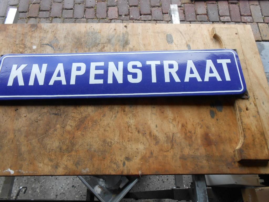 straatnaambord, Ophalen