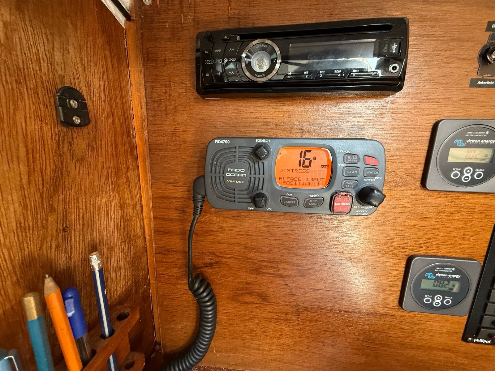 Radio Ocean ro4700 Marifoon VHF met geüpdatete kanalen, Ophalen of Verzenden, Gebruikt, Overige typen