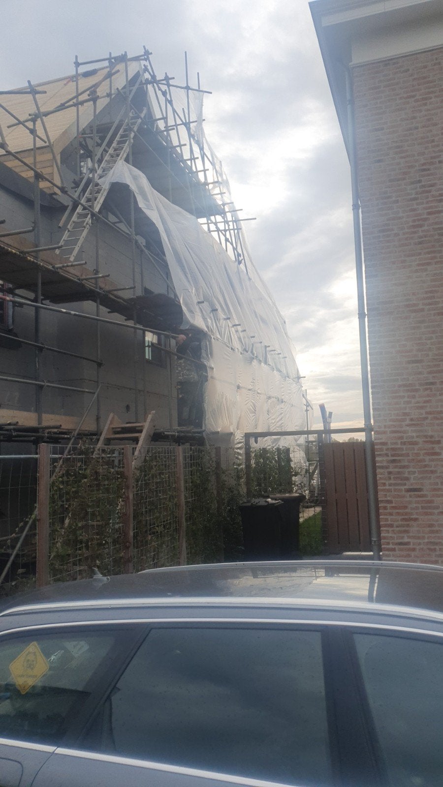 Grote partij steiger: planken, pijpen en koppelingen, Ophalen of Verzenden, Gebruikt, Overige typen, 5 meter of hoger