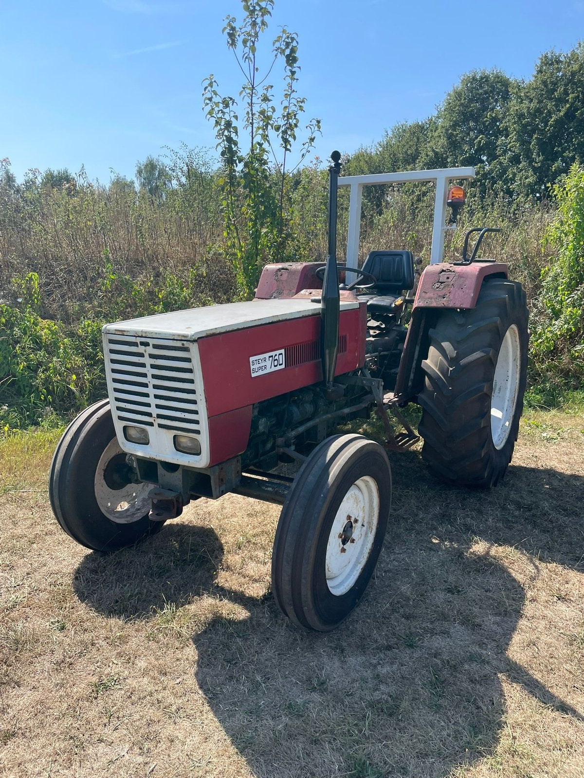 Steyr super 760 tractor trekker, Ophalen, Gebruikt, Tot 80 Pk, Steyr