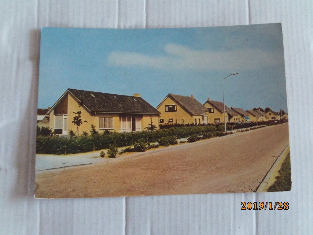 ansichtkaart werkendam-biesbosch sportlaan, Ophalen of Verzenden, 1980 tot heden, Ongelopen, Noord-Brabant
