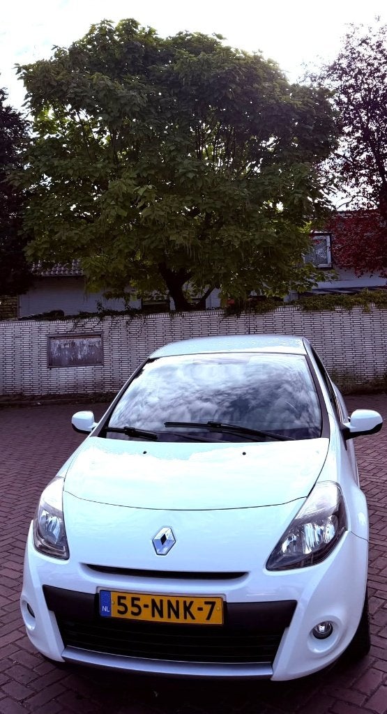 Renault Clio 1.2 TCE 3-DRS 2010 Wit +APK, Voorwielaandrijving, Euro 5, Zwart, 4 cilinders