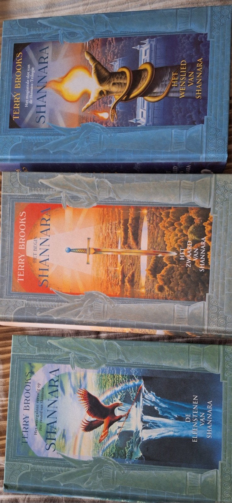 Terry Brooks Shannara Trilogie (3 boeken), Ophalen of Verzenden, Gelezen, Terry Brooks