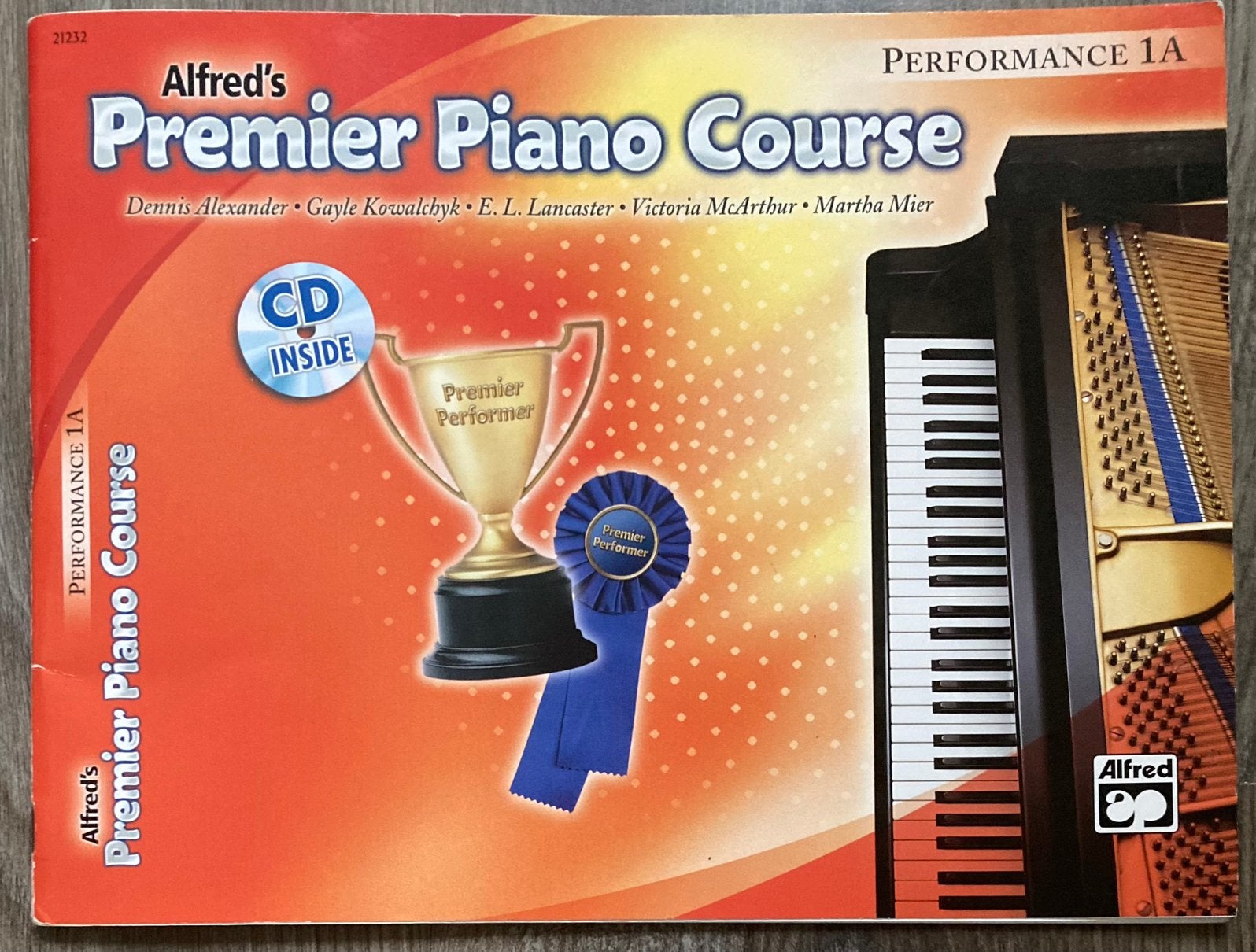 Alfred’s Premier Piano Course 1A ZGAN + CD, Ophalen of Verzenden, Zo goed als nieuw