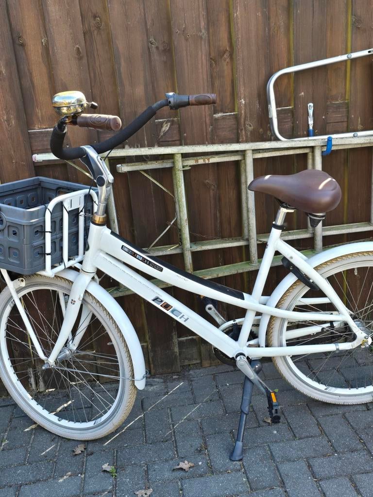 Puch fiets met lage instap en voordrager, Overige merken, Terugtraprem, Versnellingen, Ophalen of Verzenden